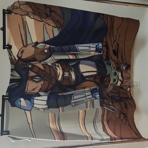 Star Wars The Mandalorian comfy sleeved throw